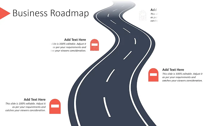 Business Roadmap PowerPoint Presentation Slide | Roadmap Slides | Kridha Graphics
