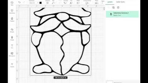 Using Cricut Design Space for Stained Glass Patterns
