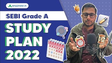 SEBI Grade A 2022 | Study Plan | How to crack SEBI Grade A ?