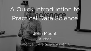 A Quick Introduction to Practical Data Science