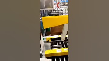 Fruit drink bottle robot hand cartoning machine with cardboard inserting system