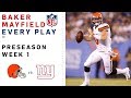 Every Baker Mayfield Throw & Run vs. Giants