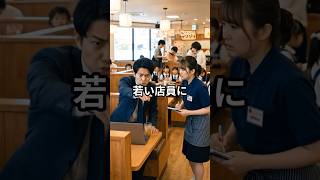 ファミレスで仕事#Shorts #おもしろ|1分の楽しみ