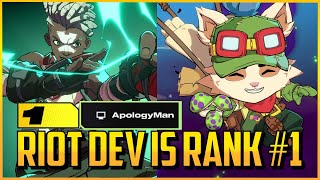 2XKO ▰ Riot Dev Caught Insider Gaming. Slaying EVERYONE As Rank #1