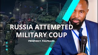 Russia Attempted Coup | Wagner Rebellion | Prophecy Update