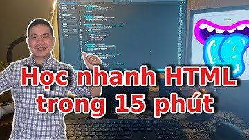Học HTML trong vòng 15 phút