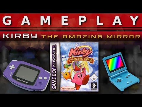 Video Gameplay : Kirby and the Amazing Mirror [Gameboy Advance]