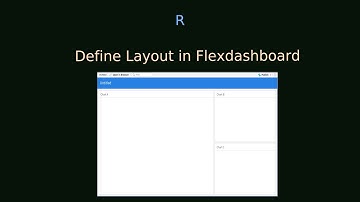 Define layout in flexdashboard
