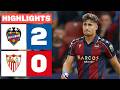LEVANTE UD 2 - 0 SEVILLA FC | RESUMEN LALIGA EA SPORTS