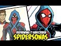 Redrawing SPIDERSONAS from my Subscribers (Original Spider-man Designs)