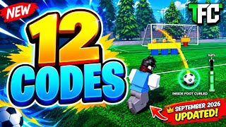 THAT FREEKICK CHALLENGE (TFC) CODES [ROBLOX] *NEW* WORKING CODES ⚽