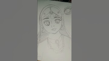part -1wait the part-2 radhe sketch ♥️#shortsviral#shorts#short#viralshort#viralvideo#radhakrishna