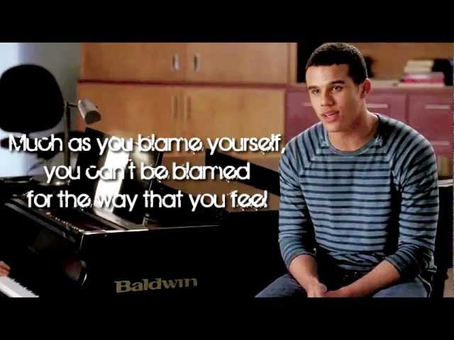 Glee - Let Me Love You (Until You Learn To Love Yourself) (Lyrics)