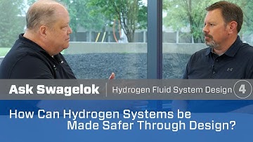 Ask Swagelok: How Can Hydrogen Systems be Made Safer Through Design (Video 4 of 4)