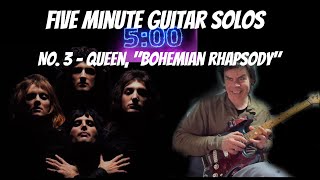 Learn The Bohemian Rhapsody Guitar Solo In Five Minutes!