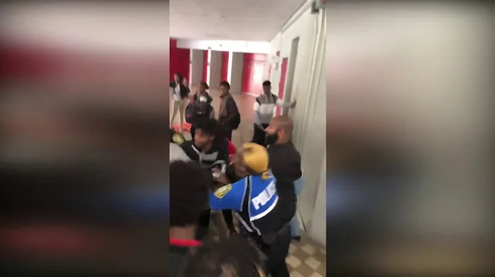 Multiple students taken into custody after brawl a...