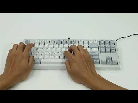 [ASMR] 닌자87ALU XO  게이트론황축 타건영상