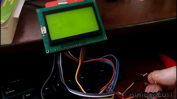 Подключение графического дисплея 128х64 к ардуино