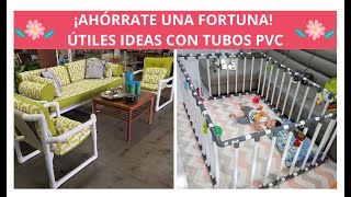 ¡Ideas Con Tubos PVC Que Pueden Ahorrarte Una Fortuna!