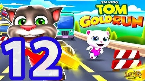 Talking Tom Gold Ru‪n‬ - Gameplay Walkthrough Part 12 - iOS, Android