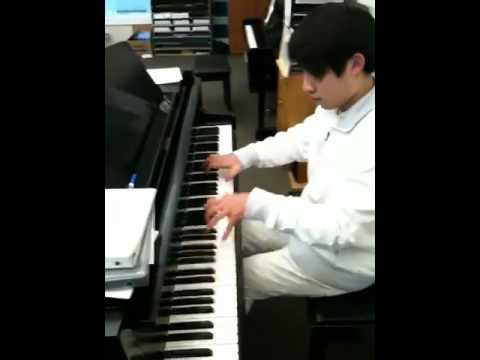 Hungarian Dance no.5 piano solo!