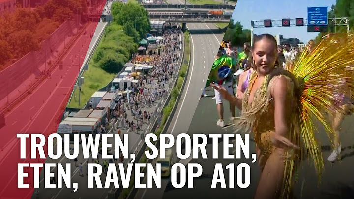 Zo verliep het Festival Op de Ring: feest op hete A10