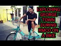 EXPLORING GEORGE TOWN ON A BICYCLE DURING THE CORONA RMCO / TRAVEL VLOG PENANG / TRAVEL VIDEO