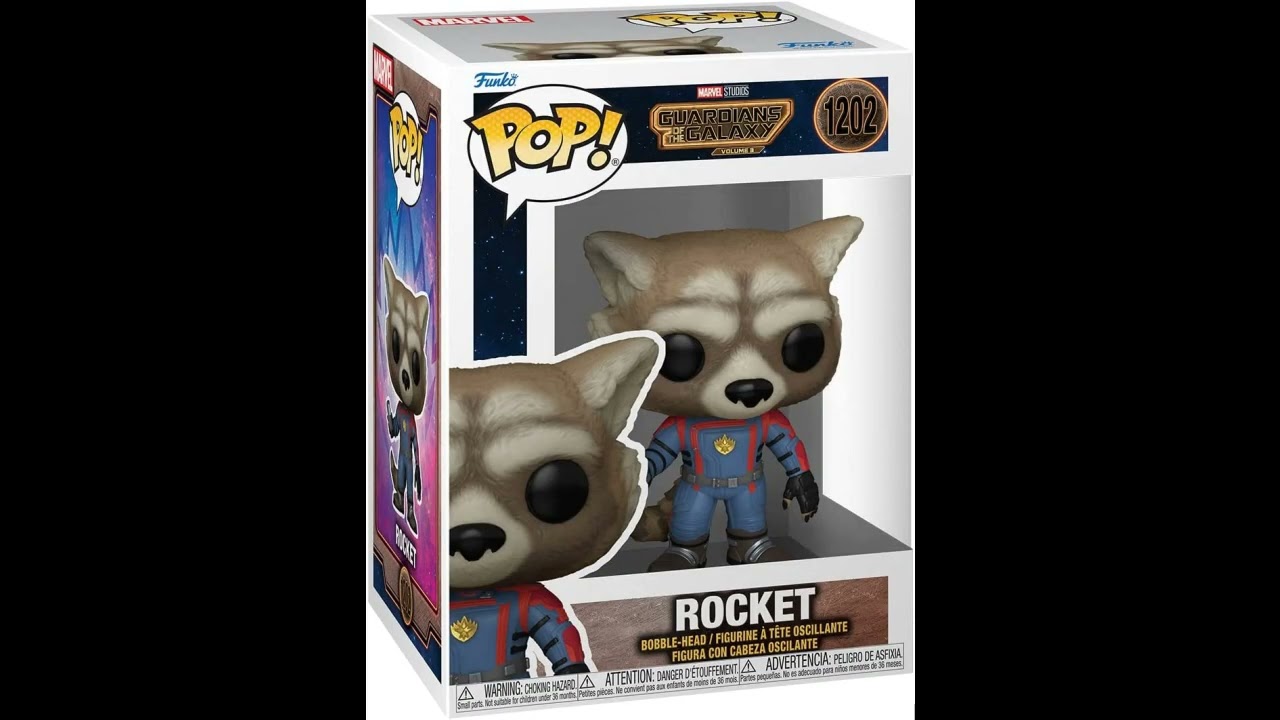 Funko Pop! Marvel: Guardians of The Galaxy Volume 3 - Rocket
