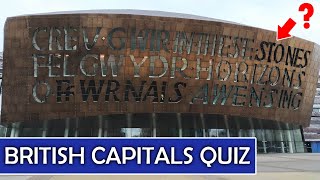 Can You Identify This British Capital City? | Capitals of Britain QUIZ | Let's Walk Quiz #23