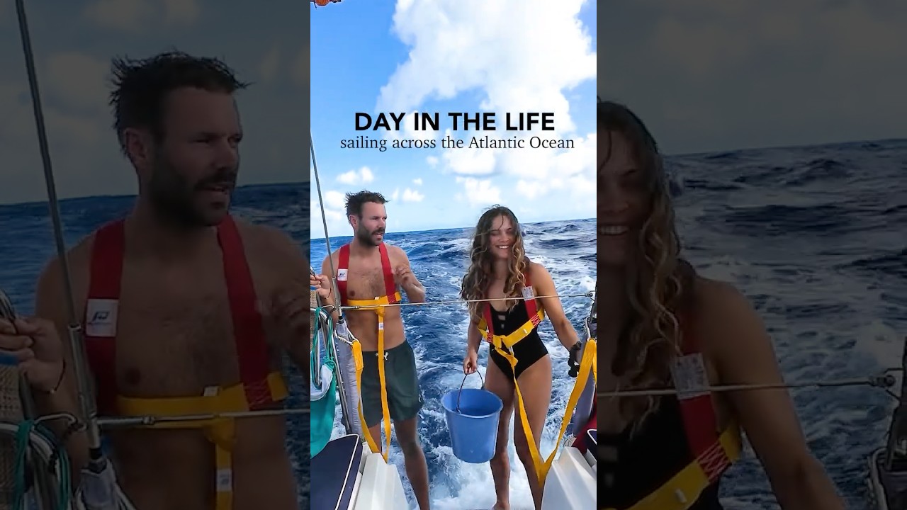 ⁣when we weren’t bailing water..