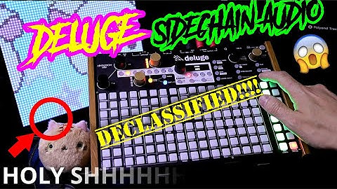 How to sidechain ANY incoming audio // SYNTHSTROM DELUGE TUTORIAL