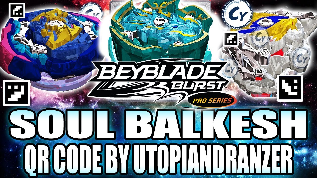 QR CODES de TODOS OS LUINOR (LONGINUS) de BEYBLADE BURST APP 