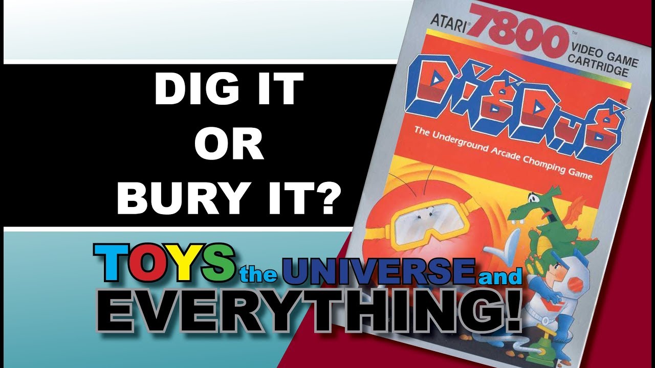 DIG DUG for Atari 7800 Review Games, The Universe, and Everything