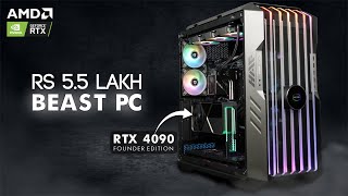 7950X 3D With RTX 4090 PC BUILD | High performance gaming pc | COOLER MASTER HAF 700 EVO #pcbuild