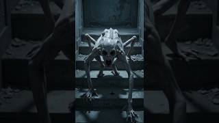 The Crawling Terror | Creepy AI Creature That Will Haunt Your Dreams 😱"
