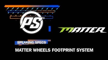 Matter race wheels footprint system - Speaking Specs