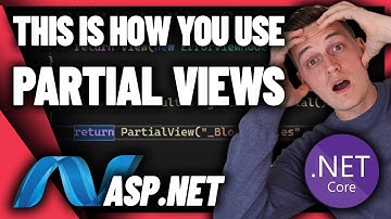 THIS is how you use Partial Views in ASP.NET Core 6