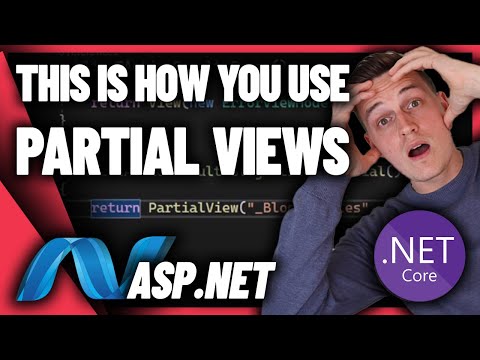 THIS is how you use Partial Views in ASP.NET Core 6