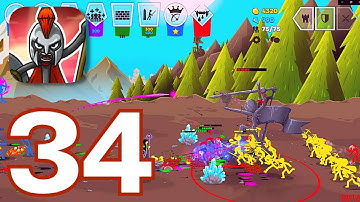 Stick War 3 - Gameplay Walkthrough Part 34 (iOS, Android)