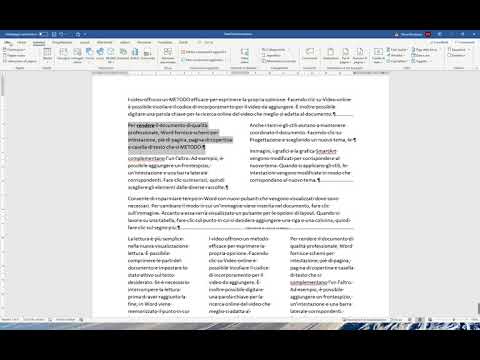 Video: Come si usa il glossario in Word 2016?