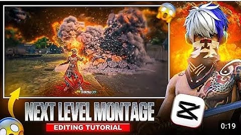 Free Fire God Level Montage Editing Tutorial In Capcut 🤯 | Anime Sky Change Video Editing Tutorial