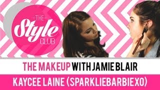 Kacey Laine on The Makeup Hosted by Jamie Blair on The Style Club