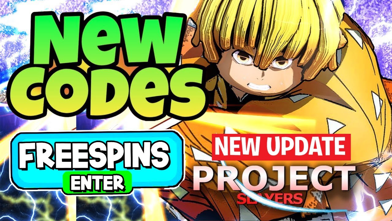 Project Slayers codes (December 2023) - Free win and spins