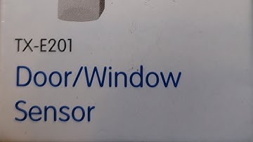 Ultrasync door window sensor battery replacement