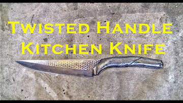 Twisted Farriers rasp knife.