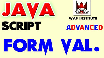 java script intro to form validation hosted by wap institute powered by sweetus media