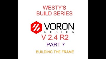 VORON 2.4 R2 MPX CBT BUILD SERIES - PART 7   THE FRAME ASSEMBLY