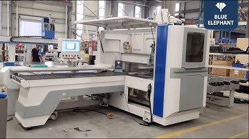 Blue Elephant six-sides hole drilling machine test video for Romanian customers