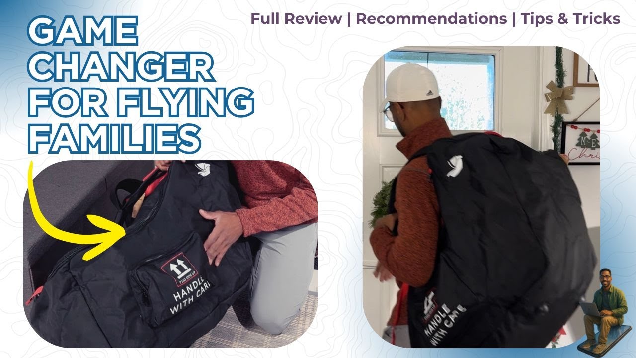 Stop Struggling at the Airport: This Car Seat Bag is a Game Changer