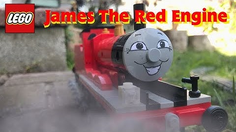 James The Splendid Red Engine Lego MOC!
